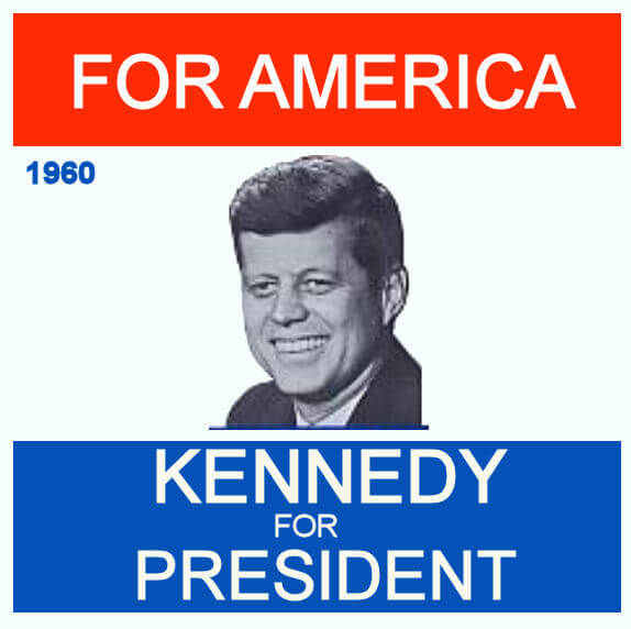 (image for) 1960 For America Kennedy for President